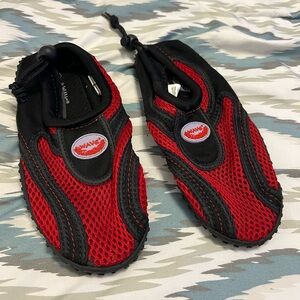 Kids Red Water Shoes